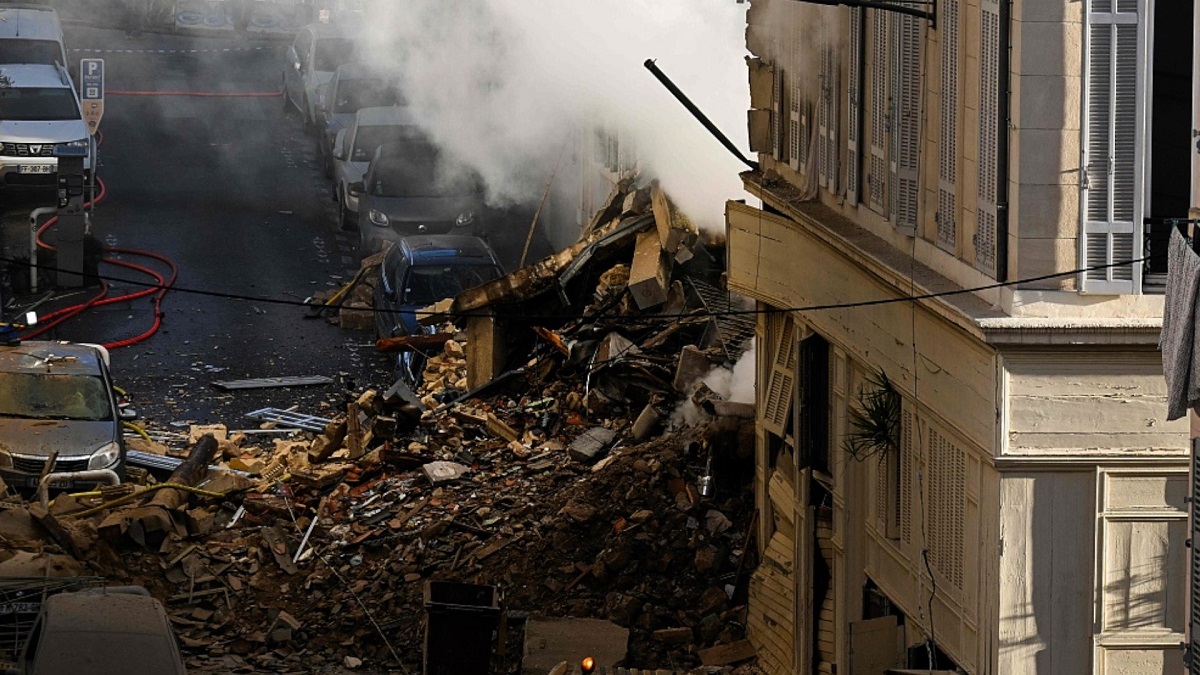 Marseille Building Collapse Map